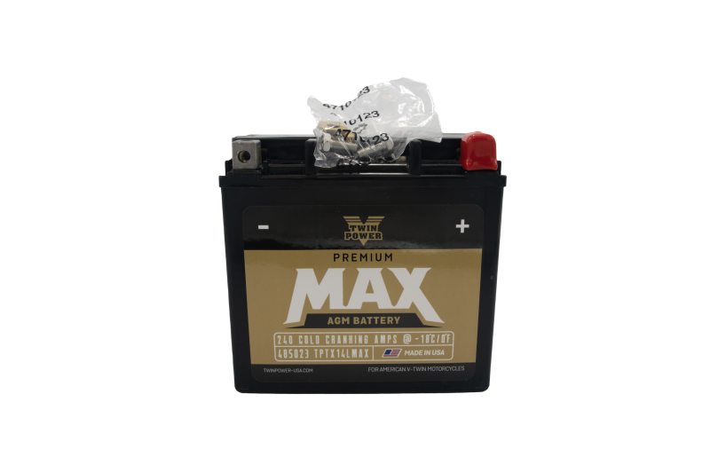 Twin Power GYZ-16HL Premium MAX Battery Replaces H-D 65958-04 Made in USA 240 CCA