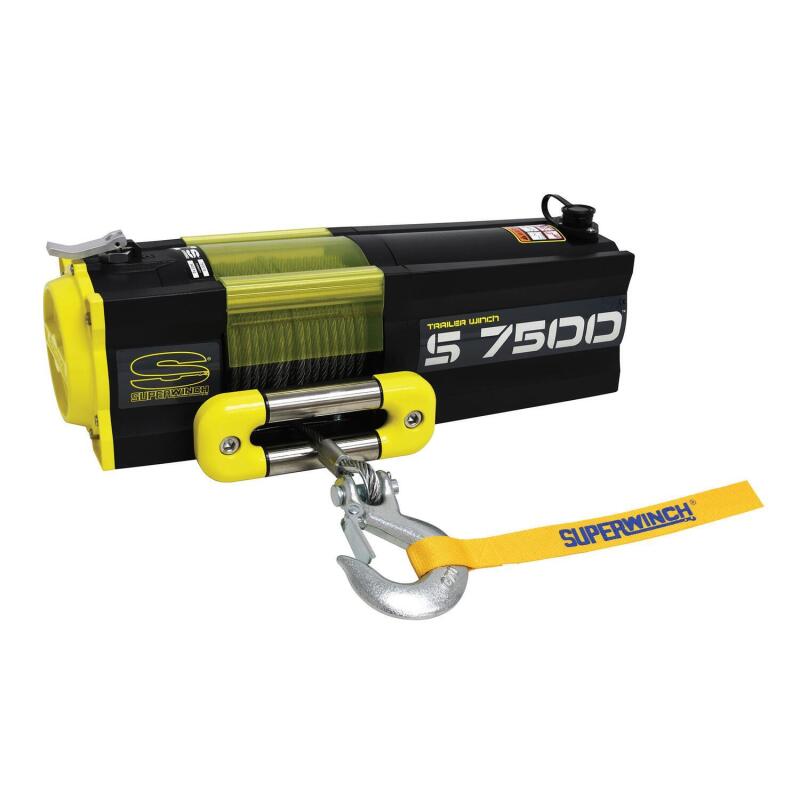 
                      
                        Superwinch 7500 LBS 12V DC 5/16in x 54ft Steel Rope S7500 Winch
                      
                    