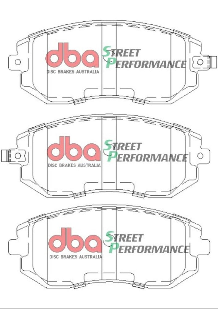 
                      
                        DBA 03-05 Subaru WRX / 08 Subaru WRX SP500 Front Brake Pads
                      
                    