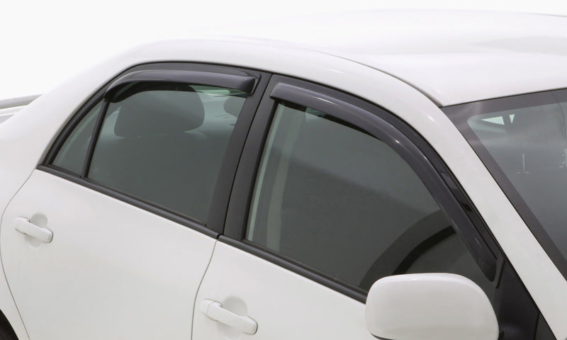 
                      
                        AVS 03-08 Toyota Corolla Ventvisor In-Channel Front & Rear Window Deflectors 4pc - Smoke
                      
                    