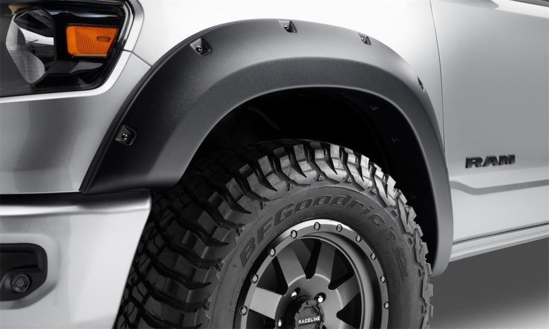 
                      
                        Bushwacker 19-22 Ram 1500 (Excl. Rebel/TRX) 76.3 & 67.4in Bed Forge Style Flares 4pc - Tex. Blk
                      
                    