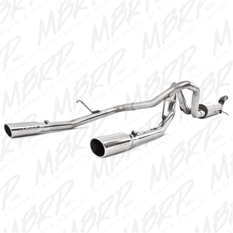 
                      
                        MBRP 09-11 Chev/GMC Colorado/Canyon 5.3L V8 EC/CC-SB Cat Back Dual Split Rear Exit T409
                      
                    