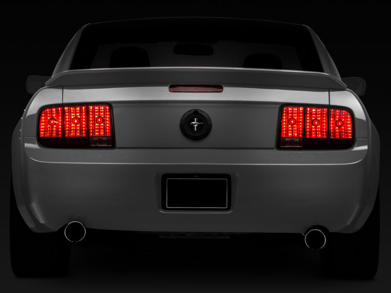 
                      
                        Raxiom 05-09 Ford Mustang Tail Lights- Black Housing (Smoked Lens)
                      
                    