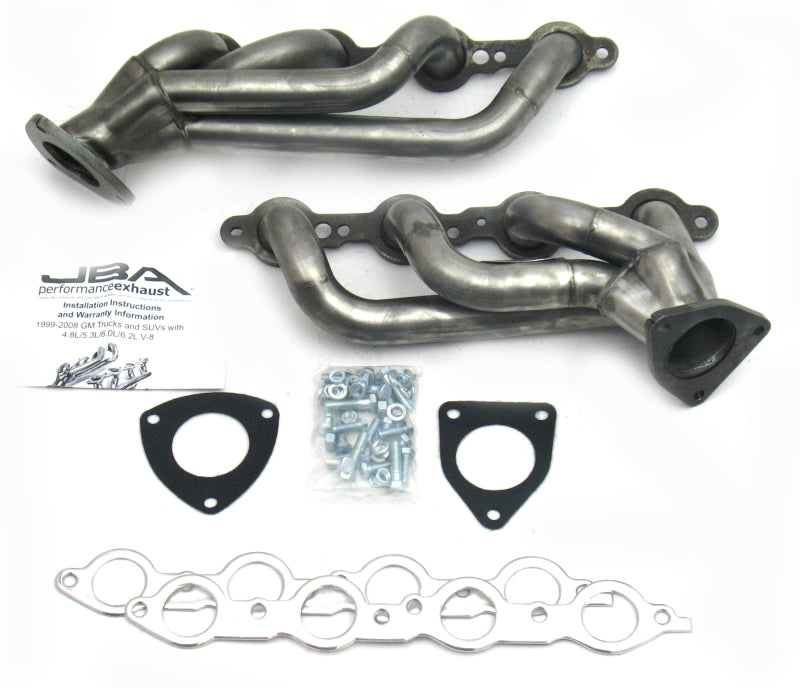 
                      
                        JBA 03-06 GM Truck 6.0L LS w/o EGR 1-5/8in Primary Raw 409SS Cat4Ward Header
                      
                    