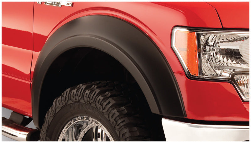 Bushwacker 92-96 Ford Bronco Extend-A-Fender Style Flares 2pc - Black