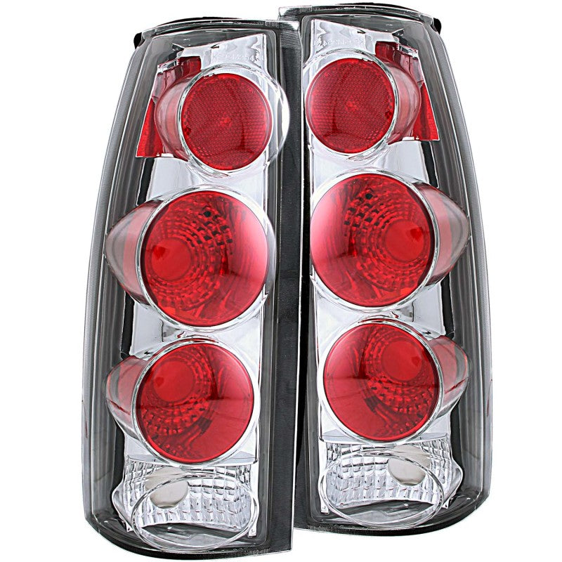 
                      
                        ANZO 1999-2000 Cadillac Escalade Taillights Chrome 3D Style
                      
                    