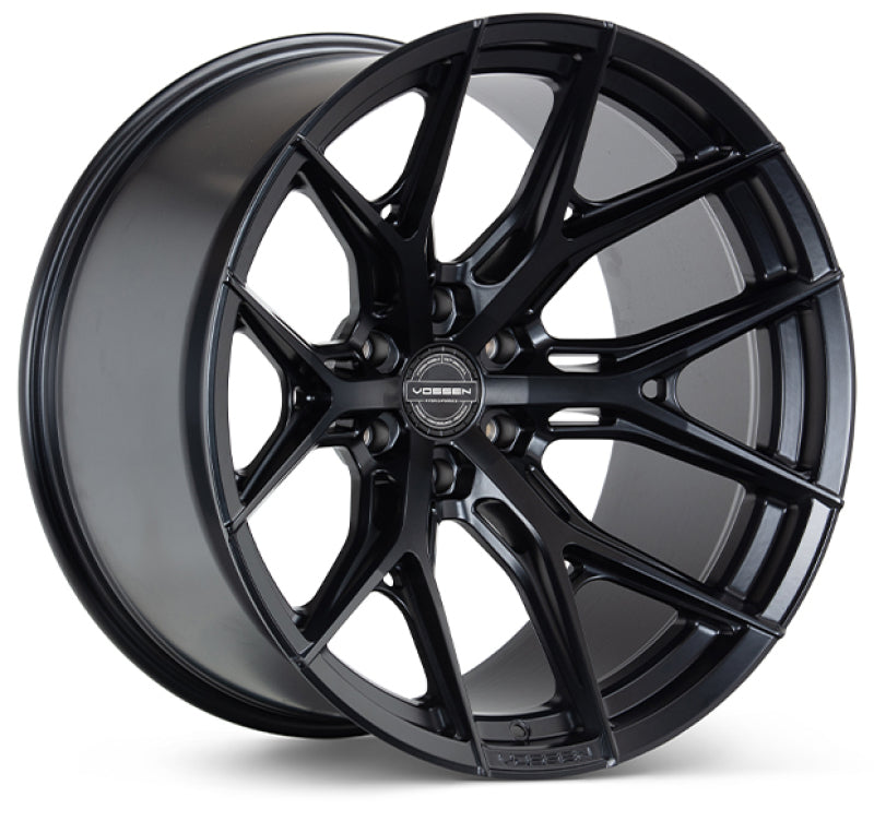 Vossen HF6-4 20x9.5 / 6x139.7 / ET15 / Deep Face / 106.1 - Satin Black Wheel