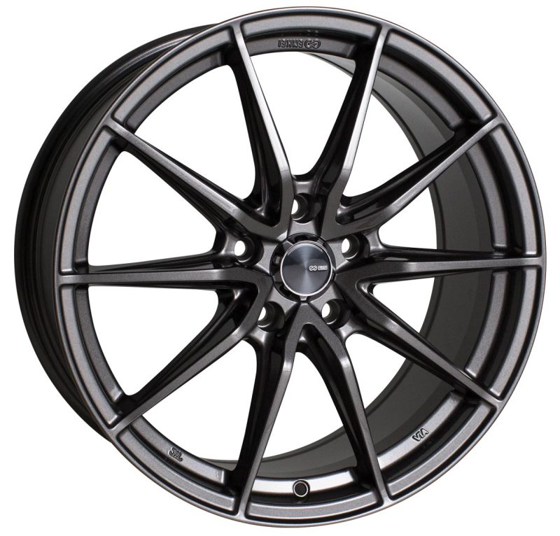 Enkei DRACO 17x7.5 5x114.3 38mm Offset 72.6mm Bore Anthracite Wheel