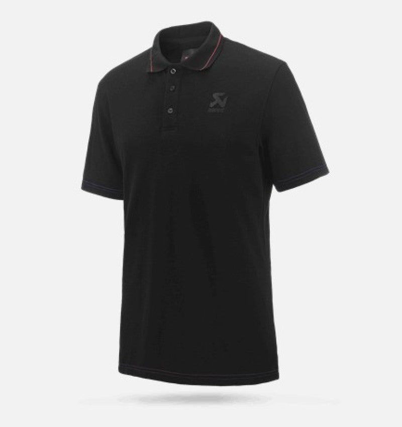 Akrapovic Corpo Polo Black Mens - S