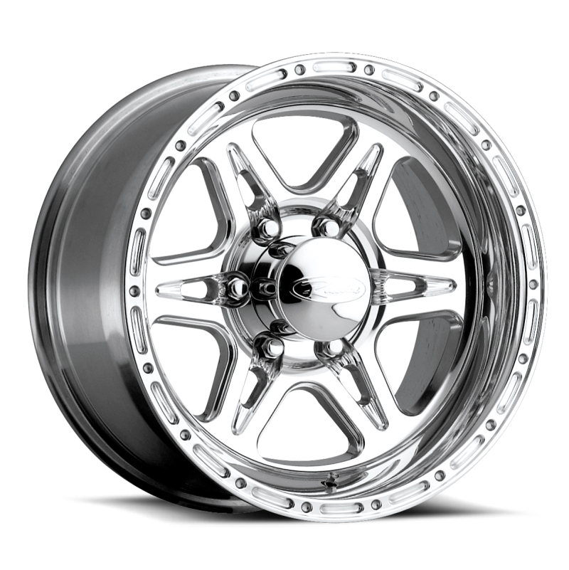 Raceline 886 Renegade 17x9in / 5x127 BP / 0mm Offset / 83.82mm Bore - Polished Wheel