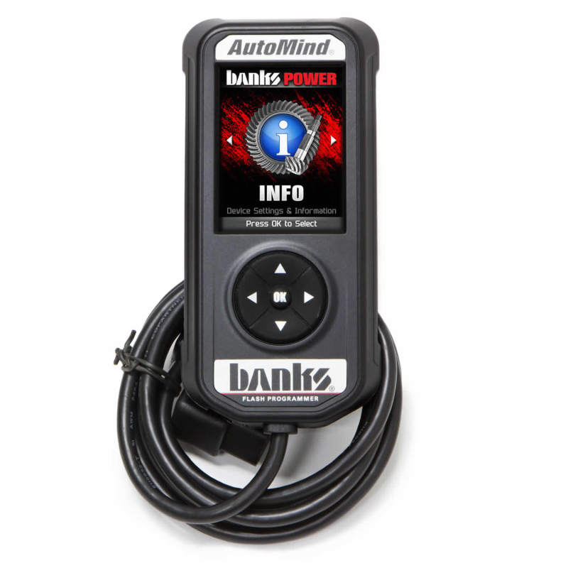 
                      
                        Banks Power 99-15 Ford Diesel/Gas (Except Motorhome and Van) AutoMind Programmer - Hand Held
                      
                    