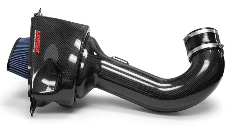 Corsa 2015-2019 Chevrolet Corvette C7 Z06 Carbon Fiber Air Intake with MaxFlow 5 Oiled Filter