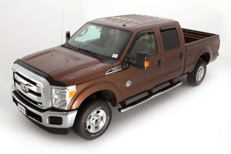 
                      
                        AVS 11-16 Ford F-350 Bugflector Medium Profile Hood Shield - Smoke
                      
                    