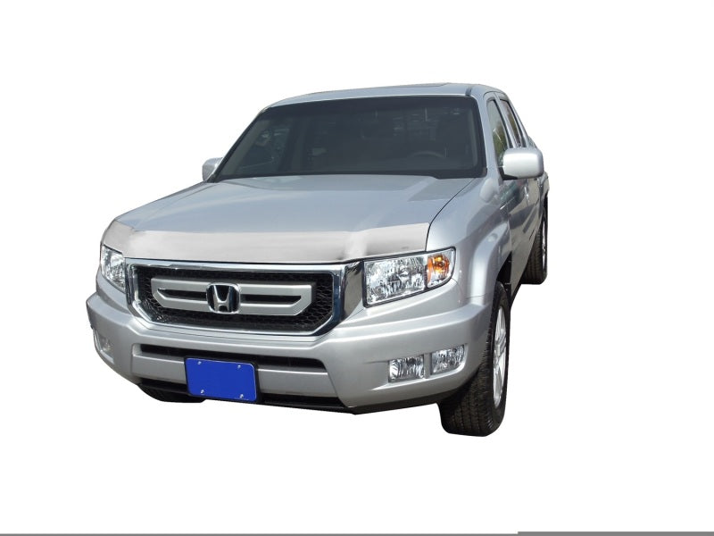 AVS 06-14 Honda Ridgeline Aeroskin Low Profile Hood Shield - Chrome