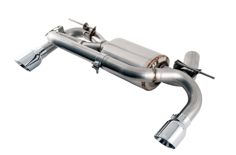 AWE Tuning BMW F3X 335i/435i Touring Edition Axle-Back Exhaust - Chrome Silver Tips (102mm)