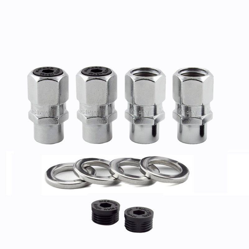 
                      
                        McGard Hex Lug Nut (Drag Racing Short Shank) 1/2-20 / 13/16 Hex / 1.6in. Length (4-Pack) - Chrome
                      
                    