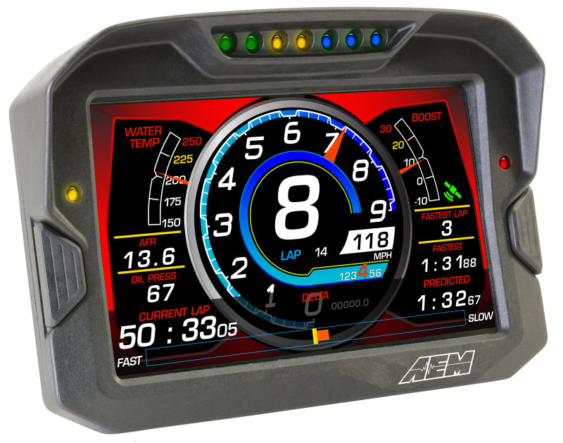 
                      
                        AEM CD-7 Logging GPS Enabled Race Dash Carbon Fiber Digital Display w/o VDM (CAN Input Only)
                      
                    