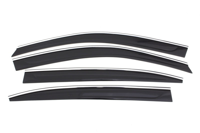 
                      
                        AVS 13-17 Honda Accord Ventvisor Low Profile Deflectors 4pc - Smoke w/Chrome Trim
                      
                    