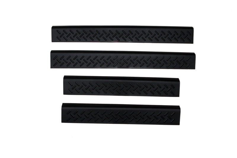 
                      
                        AVS 04-08 Ford F-150 Supercab Stepshields Door Sills 4pc - Black
                      
                    