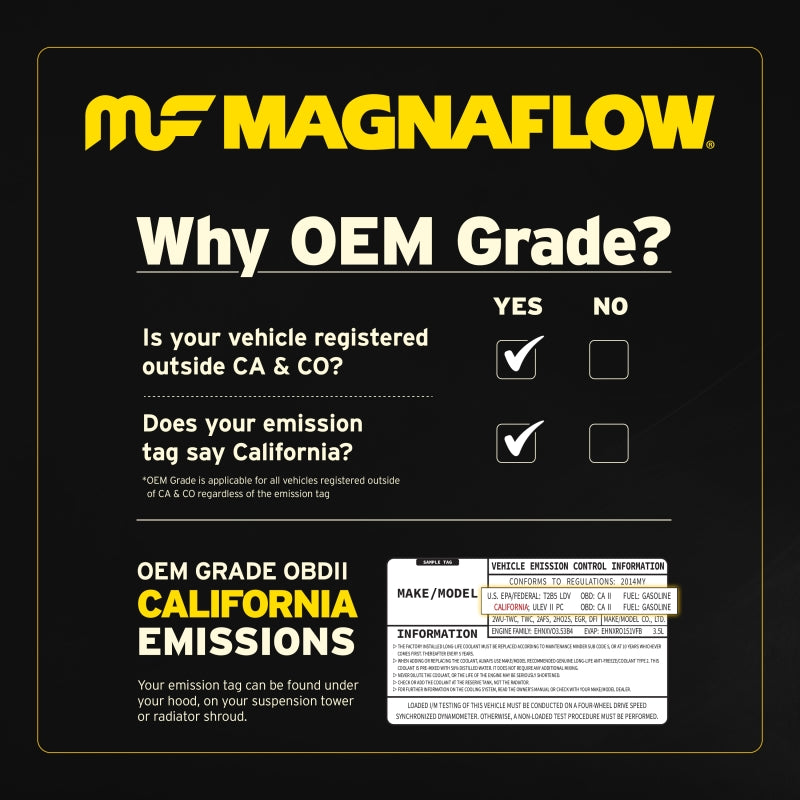 
                      
                        MagnaFlow Conv Univ 4 C/C 3.5 Perf Spun
                      
                    