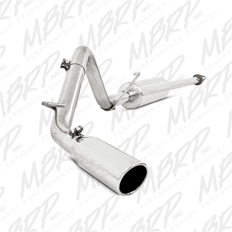 
                      
                        MBRP 05-13 Toyota Tacoma 4.0L EC/CC Cat Back Single Exit Aluminized Exhaust
                      
                    