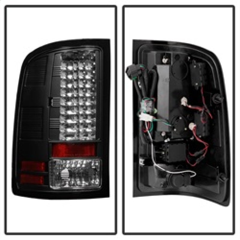 
                      
                        Spyder GMC Sierra 07-13 (Not fit 3500 Dually 4 Rear Wheels)LED Tail Lights Black ALT-YD-GS07-LED-BK
                      
                    