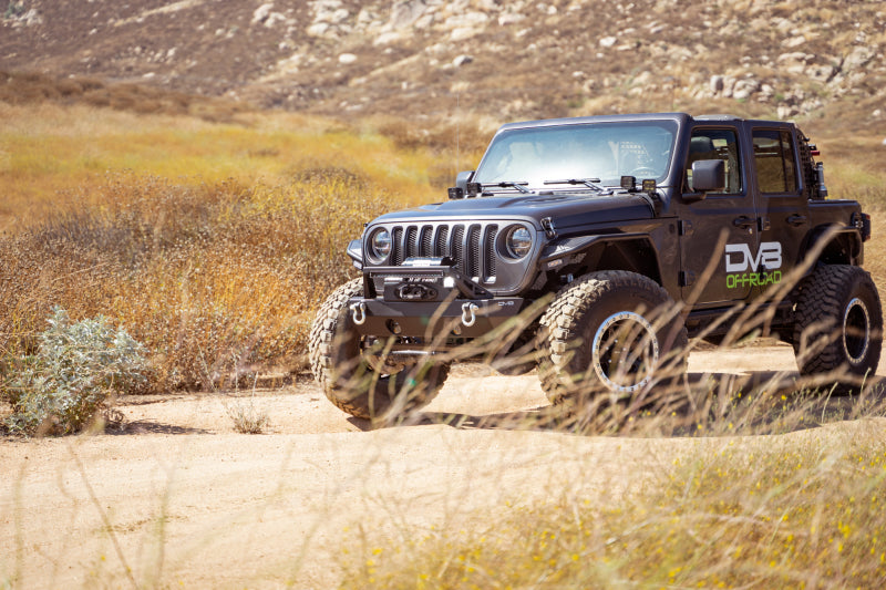 
                      
                        DV8 Offroad 07-23 Jeep Wrangler/Gladiator JT/JK/JL FS-25 Stubby Front Bumper w/Plated Bull Bar
                      
                    