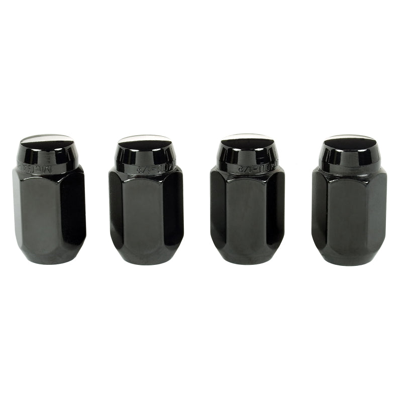 
                      
                        McGard Hex Lug Nut (Cone Seat) 1/2-20 / 13/16 Hex / 1.5in. Length (4-Pack) - Black
                      
                    