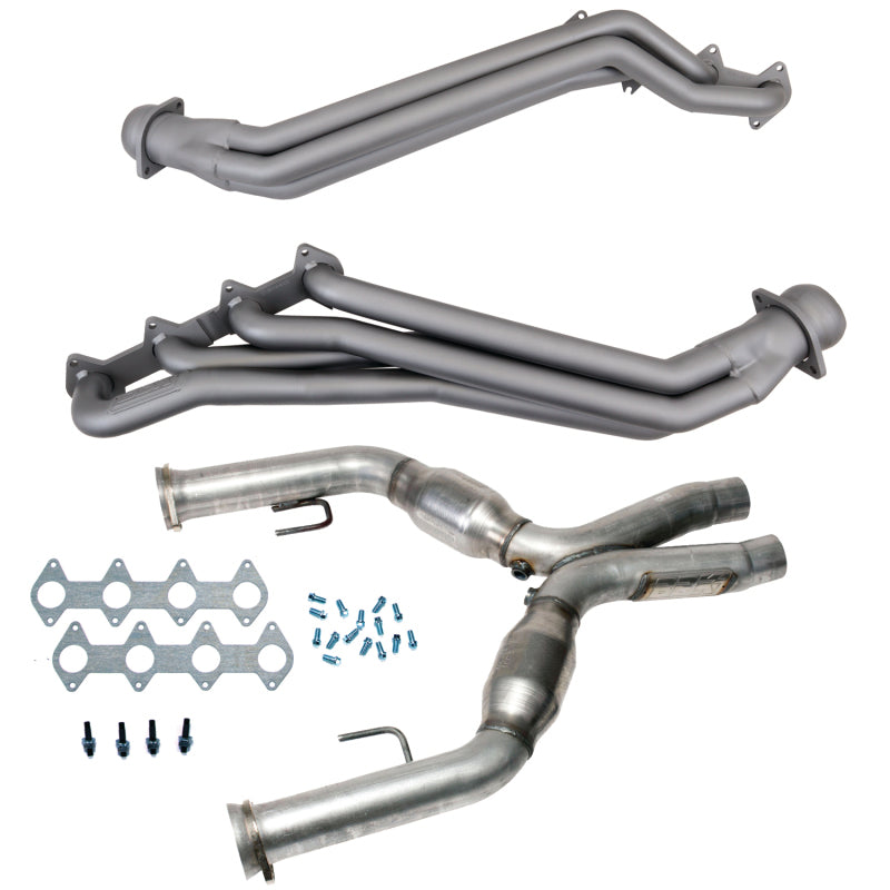 
                      
                        BBK 05-10 Ford Mustang GT 1 5/8 Long Tube Headers w/High Flow Catted X-Pipe (Ti Ceramic)
                      
                    