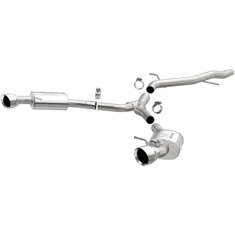 MagnaFlow 18-19 Audi A5 Dual Exit Polished Stainless CatBack Exhaust - 3in Main Piping Diameter