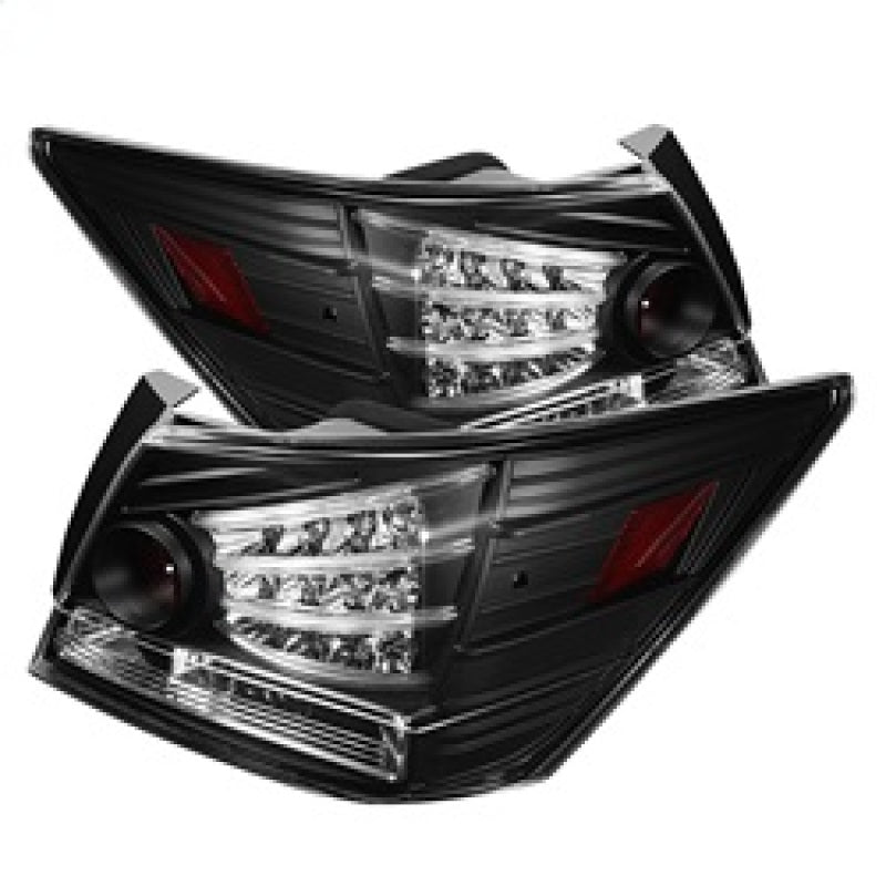 Spyder Honda Accord 08-12 4DR LED Tail Lights Black ALT-YD-HA08-4D-LED-BK