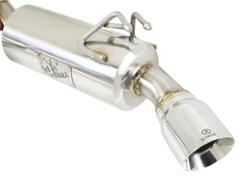 
                      
                        aFe Takeda Exhaust 304SS Dual Cat-Back w/ Polished Tips 08-13 Mitsubishi Lancer Evo X L4 2.0L Turbo
                      
                    