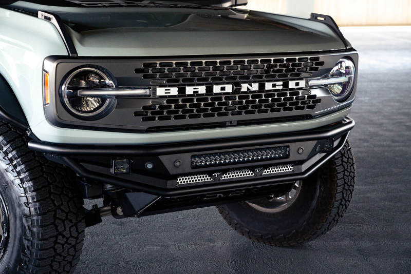 
                      
                        DV8 Offroad 21-22 Ford Bronco Competition Series Front Bumper
                      
                    