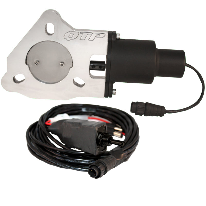 
                      
                        QTP 2.25in Bolt-On QTEC Electric Cutout Valve - Single
                      
                    