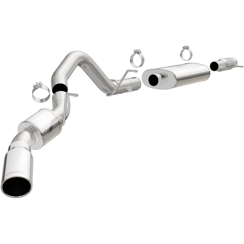 MagnaFlow MF Series SS Cat-Back Exhaust Single Passenger Side Rear Exit 2015 Cadillac Escalade