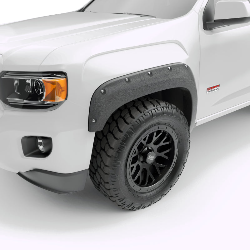 
                      
                        EGR 15-22 GMC Canyon SLT/SLE Denali Baseline Bolt Style Fender Flares Set of 4
                      
                    