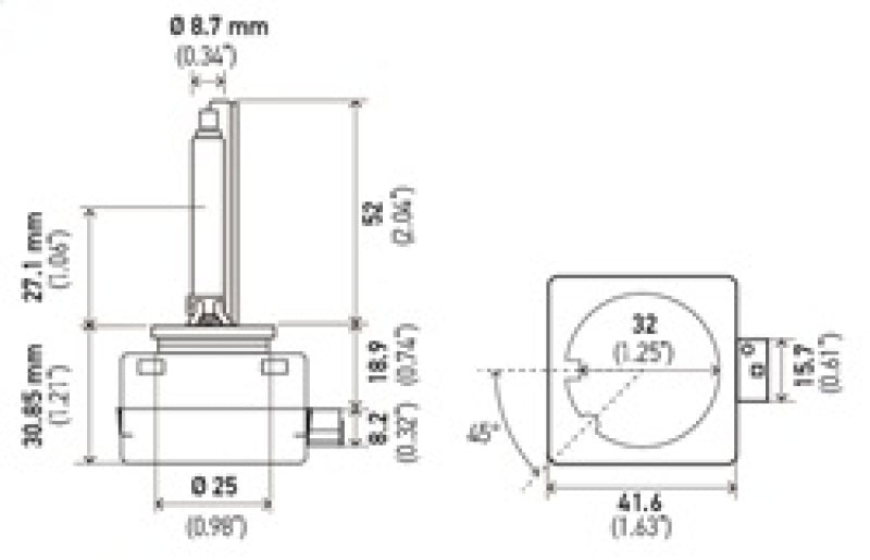 
                      
                        Hella Xenon D1S Bulb PK32d-2 85V 35W 5000k
                      
                    