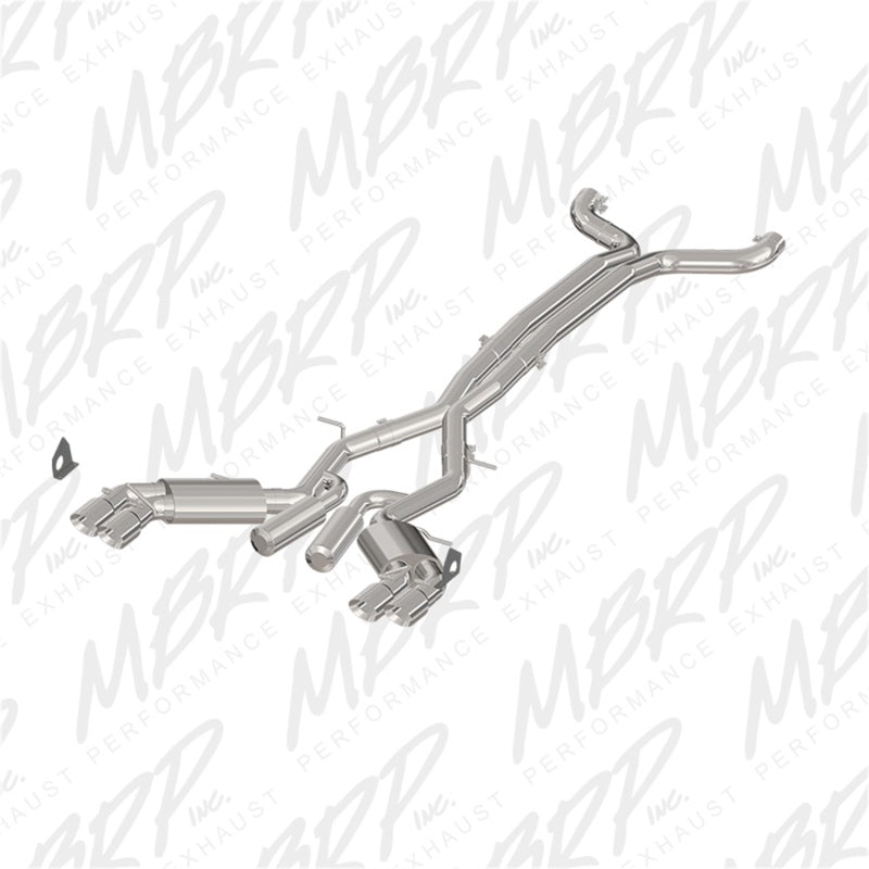 
                      
                        MBRP 2016+ Chevy Camaro SS 6.2L 3in Dual Cat-Back Quad Tip Exhaust Street Version w/ SS T409 Tips
                      
                    