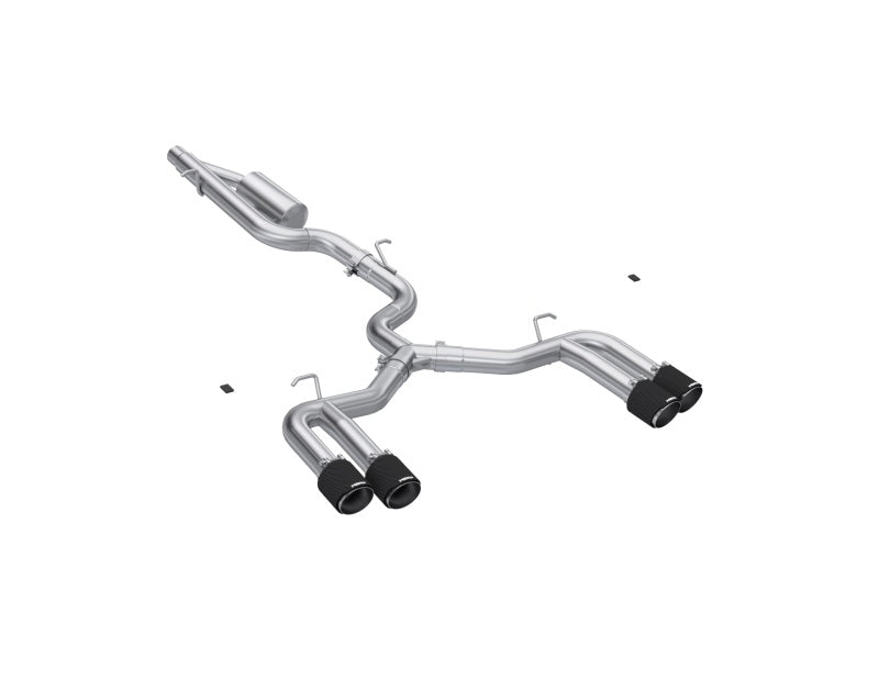 
                      
                        MBRP 22-24 Audi S3 2.0L Armor Pro T304 SS 3in Cat-Back Quad Split Rear Exhaust w/ Carbon Fiber Tips
                      
                    