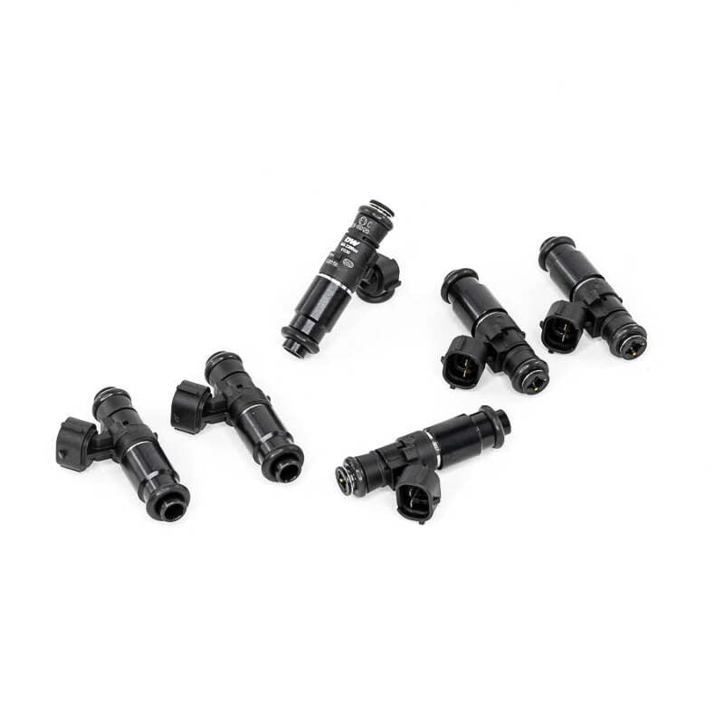 DeatschWerks Set of 6 2400cc Injectors for Nissan 350Z-370Z 03-15/Nissan GTR VR38DETT 09-15