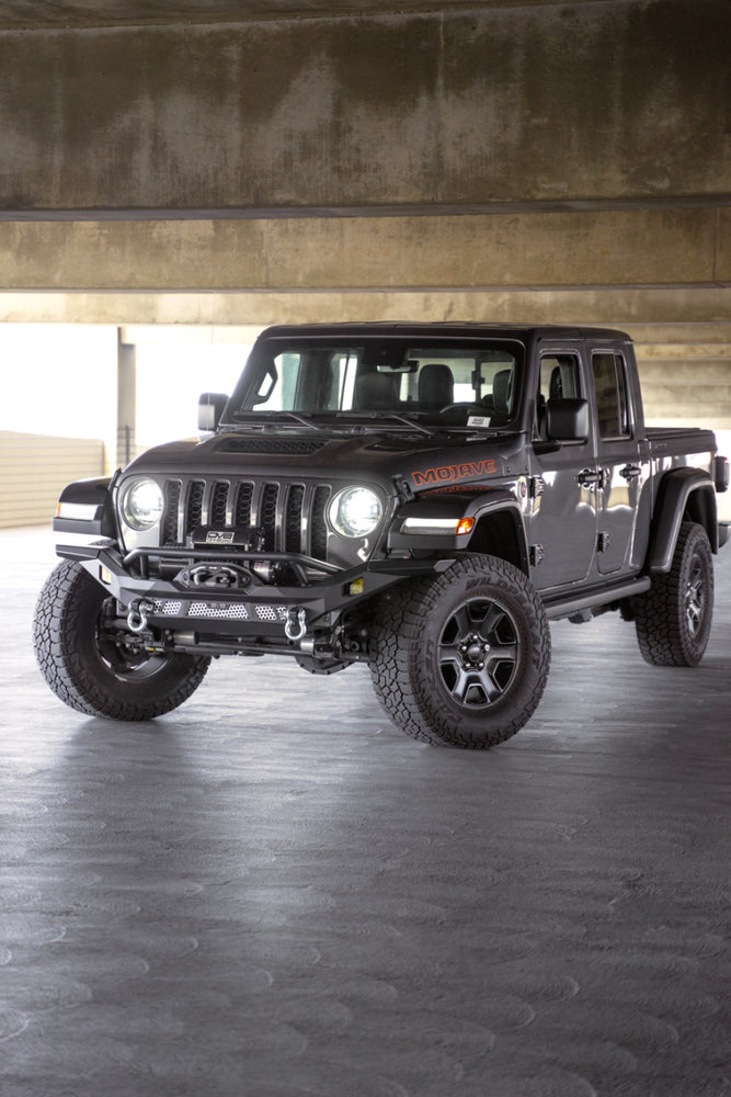 
                      
                        DV8 Offroad 07-18 Jeep Wrangler JK / 18-23 Wrangler JL / 20-23 Gladiator JT MTO Series Front Bumper
                      
                    