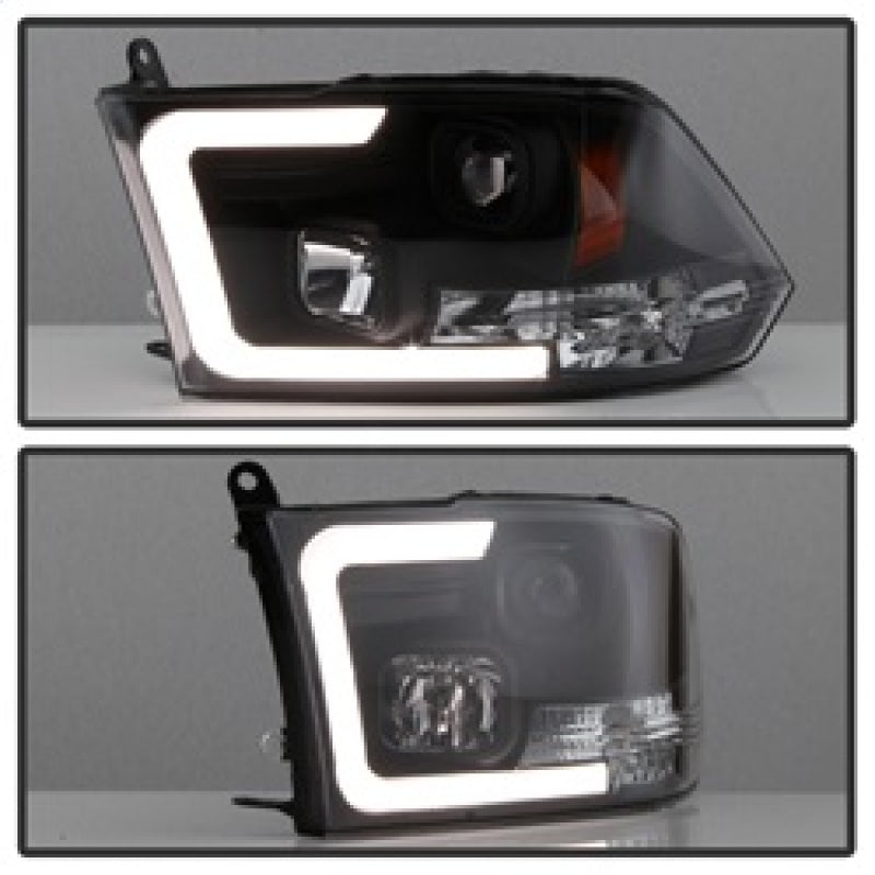 
                      
                        Spyder 09-16 Dodge Ram 1500 Version 2 Headlights Light Bar DRL Black PRO-YD-DR09V2-LBDRL-BK
                      
                    