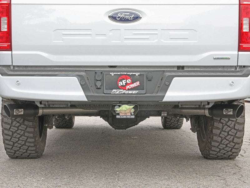 
                      
                        aFe Gemini XV 3in 304 SS Cat-Back Exhaust 2021 Ford F-150 V6 2.7L/3.5L (tt)/V8 5.0L w/ CO Black Tips
                      
                    