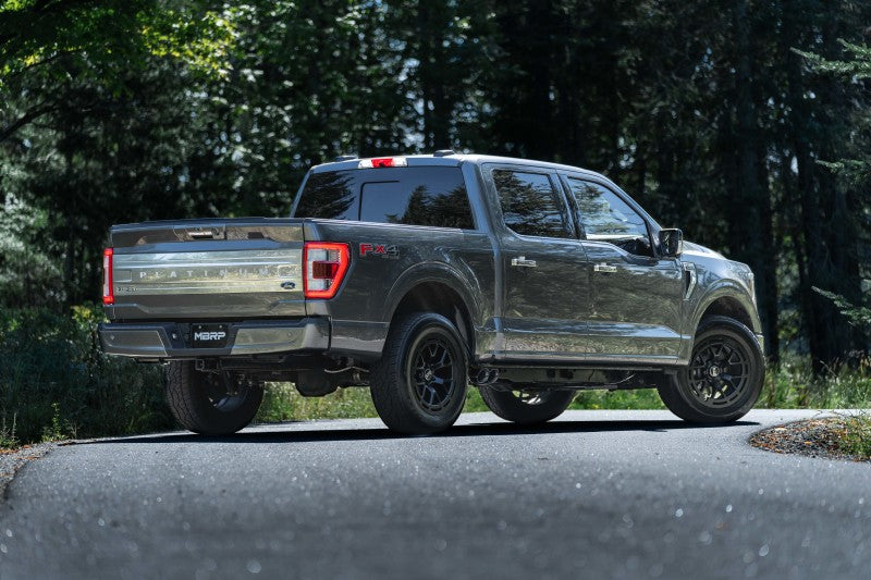 
                      
                        MBRP 2021+ Ford F150 T304 Pre-Axle (Street Profile) 2.5in OD Tips 3in Cat Back Exhaust
                      
                    