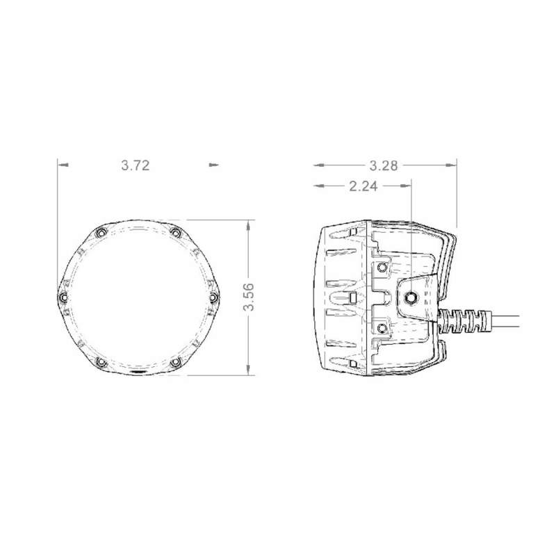 
                      
                        ARB Nacho 4in Offroad / SAE Combo Amber LED Light
                      
                    