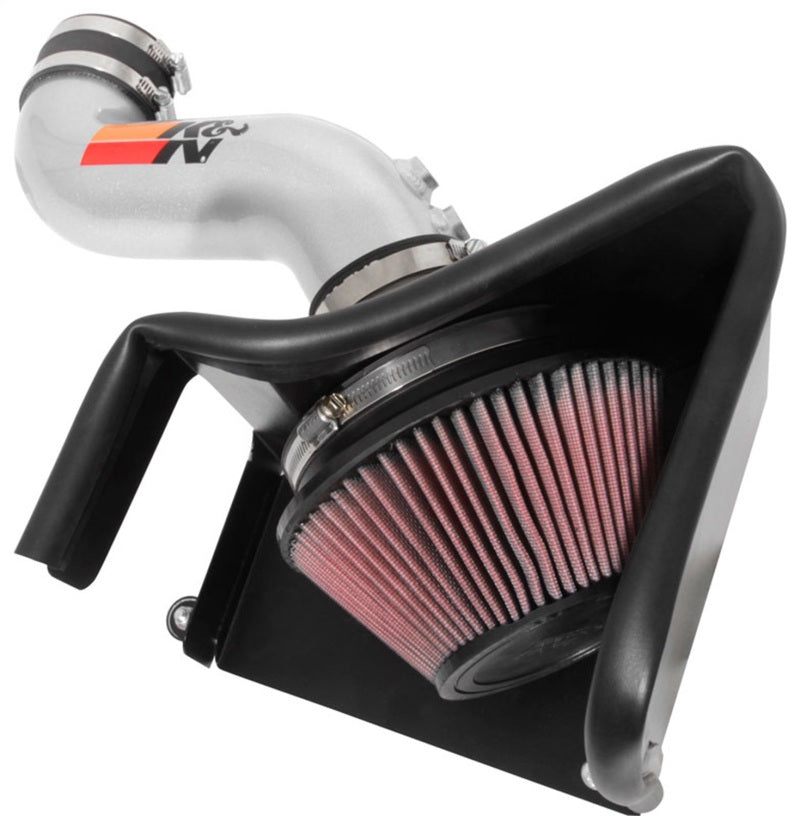 K&N 15-18 Hyundai Sonata L4-2.4L F/I Silver Typhoon Short Ram Intake