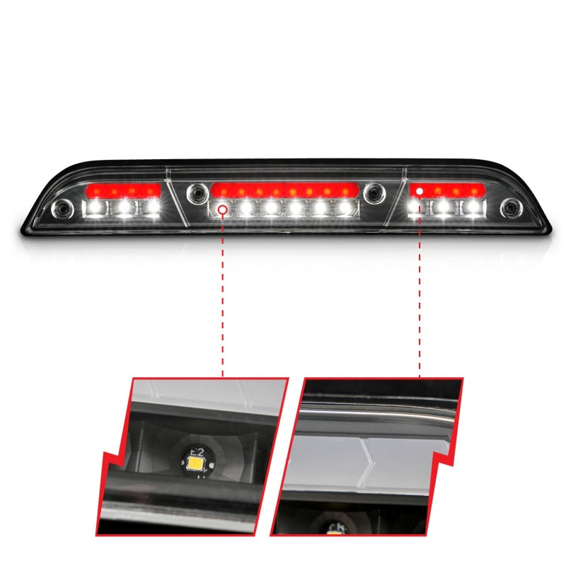 
                      
                        ANZO 15-20 Ford F-250 - F-550 LED Third Brake Light - Black Housing/Clear Lens
                      
                    