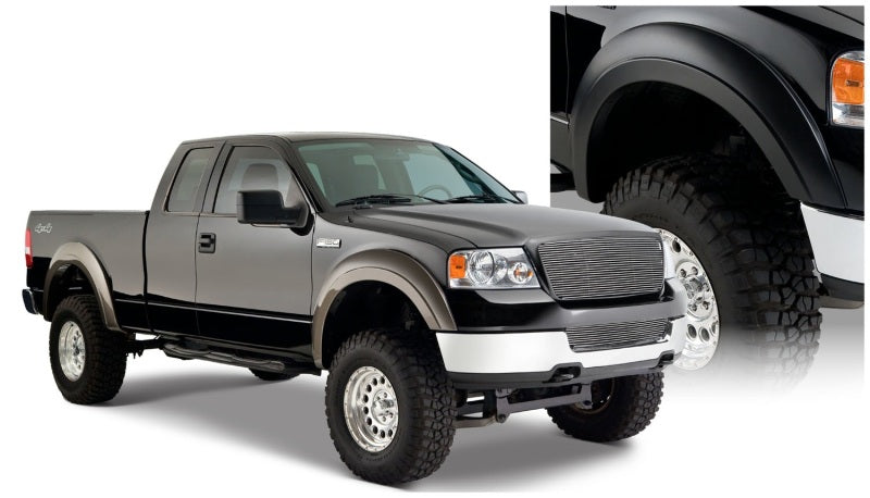 
                      
                        Bushwacker 04-08 Ford F-150 Styleside Extend-A-Fender Style Flares 4pc 66.0/78.0/96.0in Bed - Black
                      
                    