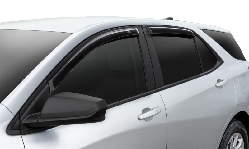 
                      
                        AVS 2018 Chevy Equinox Ventvisor Outside Mount Window Deflectors 4pc - Smoke
                      
                    