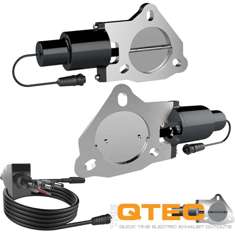 
                      
                        QTP 3in Bolt-On QTEC Dual Electric Cutout Valves - Pair
                      
                    